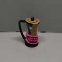 Bodum 12oz Brazil French Press Coffee Maker, High-Heat Borosilicate Glass, Black - Made in Portugal