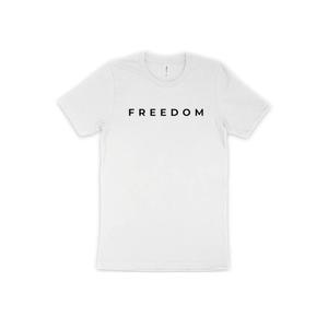 Charlie Kirk Freedom Shirt | In Memory of Charlie Kirk Shirt | Freedom Shirt Charlie Kirk T-Shirt | Freedom Charlie Kirk Shirts | American Patriot Tee | Conservative Freedom & Liberty Graphic T-Shirt Adults (White), M
