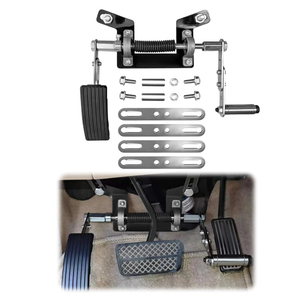 Adjustable Left Foot Accelerator Pedal for Handicap Driving - Easy Up & Switch with Right Foot - Foldable & Fits Automatic Transmission Vehicles