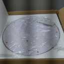 LED Ceiling Light Fixture 15.74, Handcrafted Walnut Wood Modern Wabi-Sabi Style, 42W LED 3000K-4000K-6000K, Low Profile Lamp for Bedroom Kitchen Hallway Dining