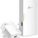 TP-Link AV1000 Powerline Ethernet Adapter+AX1500 Wi-Fi 6 WiFi Extender KIT | AV1000 Powerline Network Adapter&AX1500 Dual-Band Extender, Gigabit Port, EasyMesh, Plug & Play, TL-WPA7817 KIT