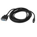 uxcell 8P Mini Din Male to Female DB9 RS232 PLC Programming Cable 10Ft