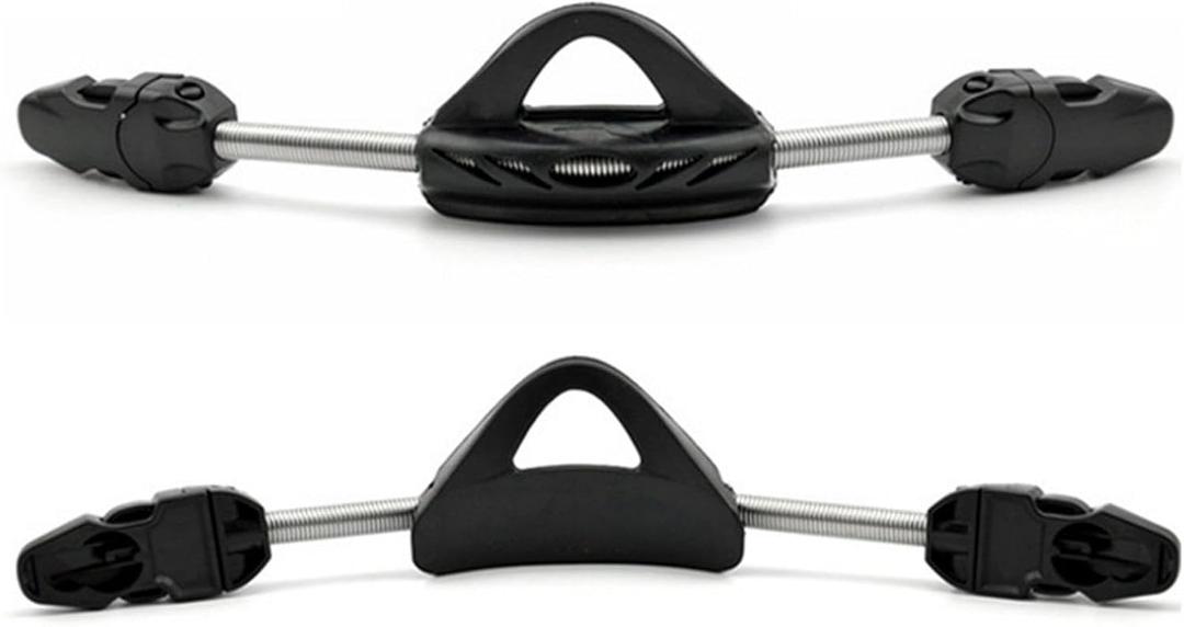 2pcs Diving Fin Strap, Universal Fin Replacement Strap with Quick Release Buckles Durable Heel Straps for Most Fins