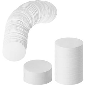 Replacement Paper Filter Packs Laicky 800 Count White Coffee Filter Paper Round Coffee Maker Filters Compatible with Aerobie Aeropress Coffee and Espresso Makers Disposable Coffeee Tea Filters