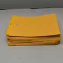 Quality Park 6-1/2 x 9-1/2 Clasp Envelopes, Clasp and Gummed Closures for Storing or Mailing, Heavy-Duty 32 lb Kraft Paper, 100 Per Box (QUA37763)