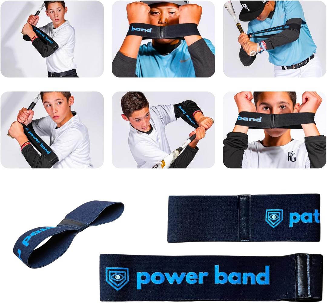 Swing Bands Baseball/Softball Swing Trainer Aid - Equipment for Batting and Hitting
