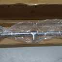 Wide Grip Lat Pull Down Bar, Press Down Bar, Cable Machine Attachment Multi Gym Attachment Solid Steel Tricep V-Bar