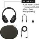 Sony WH-1000XM4 Wireless Premium Noise Canceling Overhead Headphones with Mic for Phone-Call and Alexa Voice Control, Midnight Blue WH1000XM4