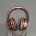 Over Ear Headphones Wired, Foldable 3.5mm Wired Headphones with Microphone, Volume Control, HD Stereo Sound, Lightweight Headphones for Adult/Teens/Chromebooks/Laptop/Computer/Tablets, Rose