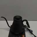 INTASTING Electric Kettle, Gooseneck Electric Kettle, 1 Precise Temperature Control, Stainless Steel Interior, Quick Heating for Pour Over Coffee, Tea & Boiling Water, 0.9L (Black)