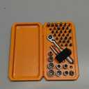 42-in-1 Screwdriver Set Drive Socket Ratchet Wrench Magnetic S2 Bits, 70N.m Household Tool Repairing Kit for Bike, Ebike, Motorbike, Automobile, Furniture, Machinery Service Kit