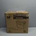 Mail Boss 7173 Townhouse Locking Security Wall Mount Mailbox, Cream White