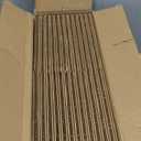 CRUGLA 7x7x7 Shipping Boxes for Small Business, 25 Packs Corrugated Cardboard Boxes for Shipping Packing Mailing (Brown)