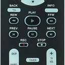 Replacement Remote Control Applicable for Philips Digital Video Disc Recorder DVDR3475 DVDR3475/37 DVDR3475/37B