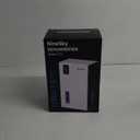 NineSky Dehumidifier for Home, 95 OZ Water Tank, (1000 sq.ft) Dehumidifiers for Bathroom Bedroom Basement with Auto Shut Off,7 Colors LED Light(White)