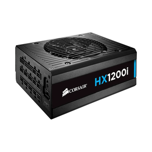 Corsair HXi Series, HX1200i, 1200 Watt, 80+ Platinum Certified, Fully Modular - Digital Power Supply
