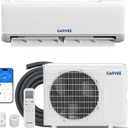 Garvee 24000 BTU 19 SEER2 Ductless Mini Split AC & Heat Pump, 208-230V Energy Efficient Buit in WiFi, Compatible with Alexa, Voice Control, Cools & Heat Up to 1500 Sq.ft