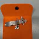 Missair Compatible with Apple Watch Band 38mm 40mm 41mm 42mm 44mm 45mm 46mm 49mm, Four Leaf Lucky Bracelet Women Dressy Stainless Steel Metal Clover Strap for iWatch Series 11 10 9 8 7 6 5 4 SE Ultra (Starlight)