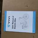 Vivi MT20UL Foldable Electric Bike 20" x3.0 Fat Tire Electric Bike with 48V 499.2WH Removable Battery, 500W, Up to 50 Miles EBike, 7-Speed, 19.8MPH, Cruise Control, SGS Certified to UL2849