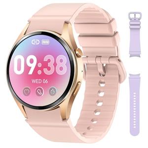 Smart Watches for Women Fitness Watch, IP68 Waterproof Fitness Tracker Smart Watch with Heart Rate/Sleep/SpO2 Monitor/Bluetooth Call/120+ Sport Modes, 1.26" HD Smartwatch for Android & iPhones,2 Bands
