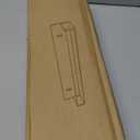 Cq acrylic Invisible Clear Floating Bookshelf - 15" Hanging Wall Mounted Display Shelf for Kids Room, Modern U Shaped Ledge for Books,Picture,Toys, Vinyl Records Wall Display Shelf,Pack of 6 (1.6 In Wide-Minimalist Design)