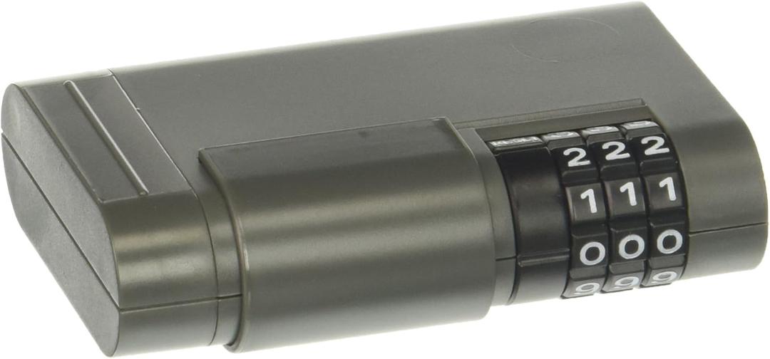 KIDDE SAFETY 001844 Lock Magnet Key Case , Gray,Grey