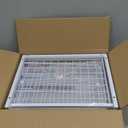 REALINN Under Sink Organizer, Pull Out Cabinet Organizer, 2 Tier Metal Slide Out Shelf with L Shaped Design, Under Cabinet Storage for Kitchen, Bathroom, Laundry, Deep Cabinet Shelf Storage, White