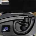 Bluetooth Headset V5.3, Wireless Bluetooth Earpiece with 600mAh Charging Case, 110H Playtime, Hands Free Headset for Cell Phone and Computer with Built-in Microphone for Work Trucker Office