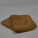 Pack of 2 Golden Brown Decorative Throw Pillow Covers 20x20 Cozy Soft Polyester Accent Vintage Square Couch Pillow Covers for Home Decor Bed Sofa Living Room