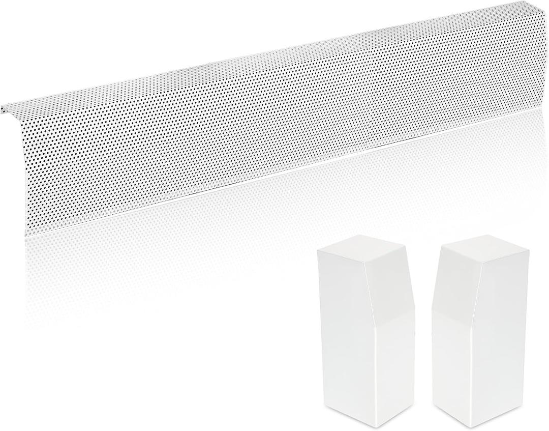 Redants 3 FT Baseboard Heater Covers with Left and Right Endcaps