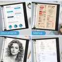 KTRIO Sheet Protectors for 3 Ring Binder 500 Pack, Clear Page Protectors 8.5 x 11, Plastic Binder Sleeves for Paper, Top Loading, Office Home School