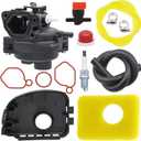 799583 593261 Carburetor Kits for B&S 595656 591979 591160 08P502 8P502 09P602 9P602 300E 450E 500E 550EX Series Engines with 799579 Filter 595660 Cover