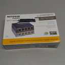 NETGEAR 5-Port Gigabit Ethernet Unmanaged Switch (GS105NA) - Desktop or Wall Mount