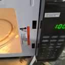 Emerson MW7302B Compact Countertop Microwave Oven with Touch Control, LED Display, 700W, 10 Power Levels, 6 Auto Menus, Glass Turntable and Child Safe Lock, 0.7 Cu., Ft. Black