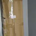 Suzile 2 Pcs 24 Inch Tall Folding Chair Portable Plastic Stool Chair Heavy Duty Foldable Bar Stools with Handle for Adults Kitchen Counter Room Home Camping Indoor Outdoor, 300lbs Capacity (White)