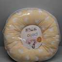 Pello Multi-use Luxe -Toddler Floor Pillow/Play Mat/Lounger (Yellow with Ducks, Light Blue Bottom)