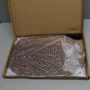 Sliding Mat for Kitchen aid 4.5-5 Qt Stand Mixer with 1Pc Cord Organizer and 3Pcs Attachment Holder for Kitchen Appliance Slider Counter, Moving Tray (4.5-5 Qt Pine Wood, Brown)