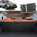 Backrest Mat Compatible with 2020-2025 Subaru Outback TPE Material Back Seat Protector Replacement for 2020-2025 Subaru Outback Accessories (Backrest Mat)