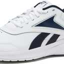 Reebok Mens Walk Ultra 7 DMX Max Walking Sneakers for Men (8.5 X-Wide, White/Cold Navy/Classic Royal)