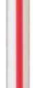 BS5 W/R10/1000 Sip Stirrer, 5-1/4" Length, Red/White (10 Packs of 1000)