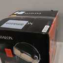 TASALON Ionic Hooded Hair Dryer - 1875W Bonnet Dryer with 3 Temperature Settings - Portable Standing Dryer for Home and Salon