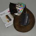 REECHO Invisible Wire Hair Extensions with Transparent Headband Adjustable Size Removable Secure Clips in Straight Secret Hairpiece for Women (20 Inch (Pack of 1), Light Ash Brown with Highlights)