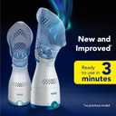 Vicks Sinus Inhaler, Plug-in Non-Medicated Steam Inhaler for Sinus Relief, Allergies, Congestion & Colds, Vocal Steamer, Soothes Nasal & Throat Passages, Works with VapoPads (1 Included)