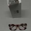 REAVEE 4 Pack Oprah Style Reading Glasses Blue Light Blocking Computer Square Readers for Women with Spring Hinge 1.25