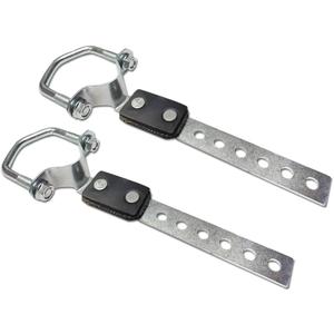 2 Pcs Universal Exhaust Hangers,Tail Pipe Hanger Fits 2 1/4" Tube