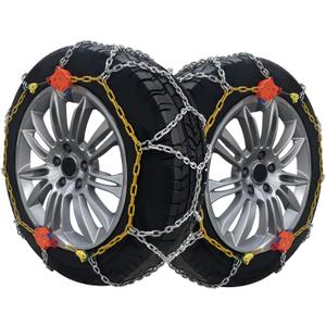 232605 Adjustable Snow Tire Chains for Light Truck, SUV, Cars, Pickups, 2 Pack Anti-slip Snow Chains for Pickup Trucks Winter Tire Chains 225/65r17 225/60r18 265/70r16 235/65/17