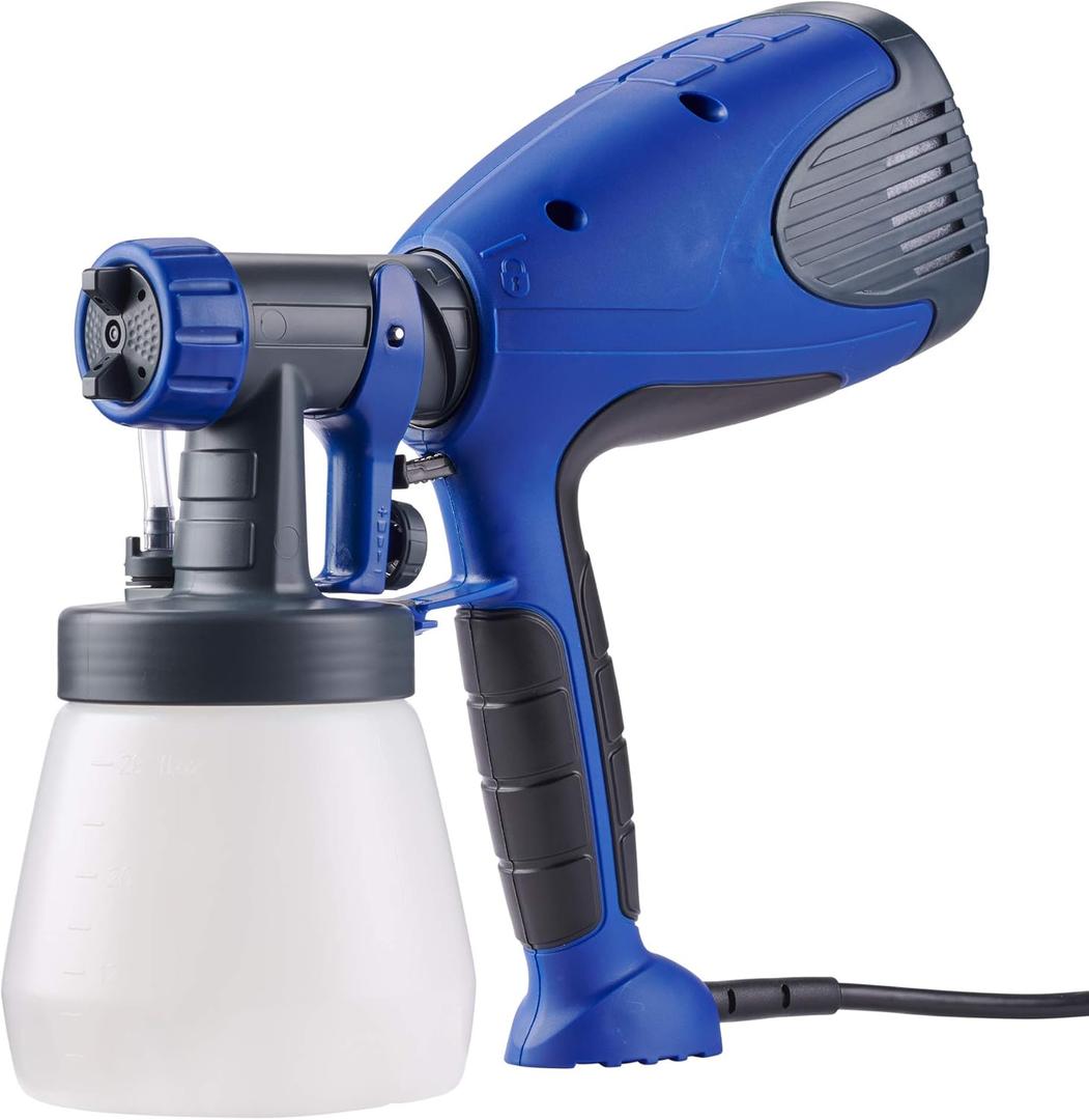 HomeRight 2412331 Quick Finish HVLP Paint Sprayer Power Painter, Spray Gun for Crafting and Furniture Blue