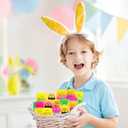36 PCS Plastic Rainbow Coil Springs Toys, Easter Magic Rainbow Slinky Toys, Party Favors, Easter Egg Fillers Basket Stuffers Essentials, Easter Gifts for Kids Boys Girls
