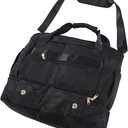 Sports Equipment Sports Bags Separate Compartment Weekender Bag For Travel Women Gym Bag Polyester Sports Equipment (Black)