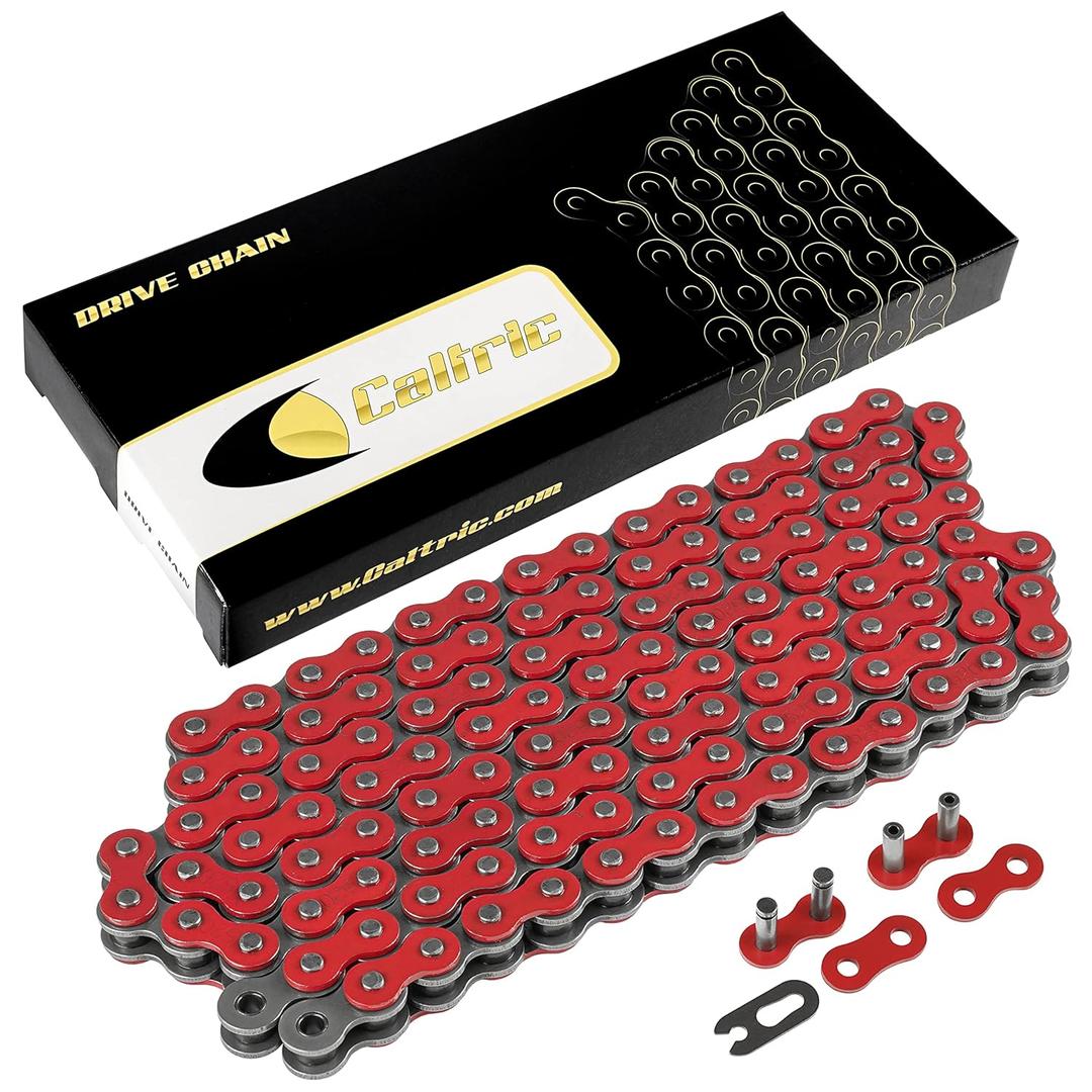 Caltric Red Drive Chain Compatible with Honda Trx400Ex Trx400X Sportrax 400 2X4 1999-2014